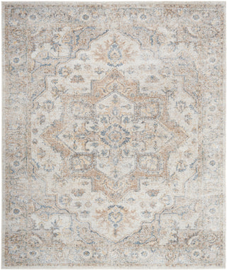 Nourison Home - Astra Machine Washable Silver/Green Area Rug ASW12