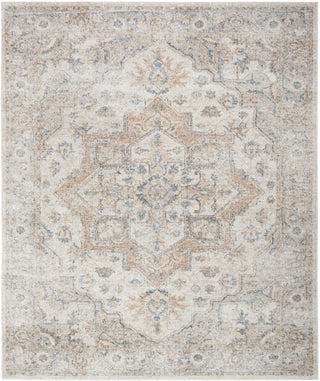 Nourison Home - Astra Machine Washable Silver/Green Area Rug ASW12