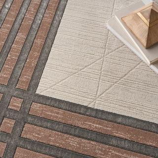 The Rug Corner Nourison Home Desire DSR01 IVSIL Area Rugs  
