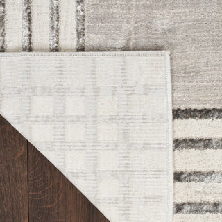 The Rug Corner Nourison Home Nourison Home - Desire Grey/Silver Area Rug DSR01  