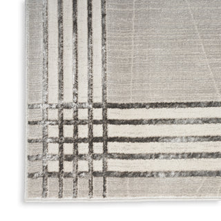 The Rug Corner Nourison Home Nourison Home - Desire Grey/Silver Area Rug DSR01  