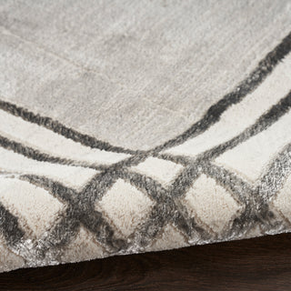 The Rug Corner Nourison Home Nourison Home - Desire Grey/Silver Area Rug DSR01  