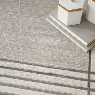 The Rug Corner Nourison Home Nourison Home - Desire Grey/Silver Area Rug DSR01  