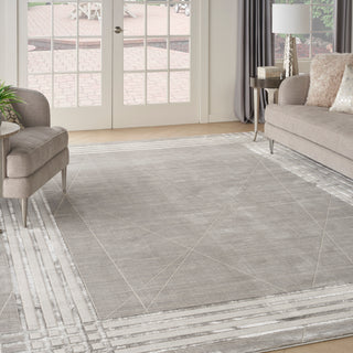 The Rug Corner Nourison Home Nourison Home - Desire Grey/Silver Area Rug DSR01  