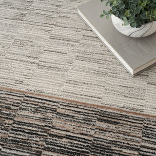 The Rug Corner Nourison Home Desire DSR02 GRYBK Area Rugs  