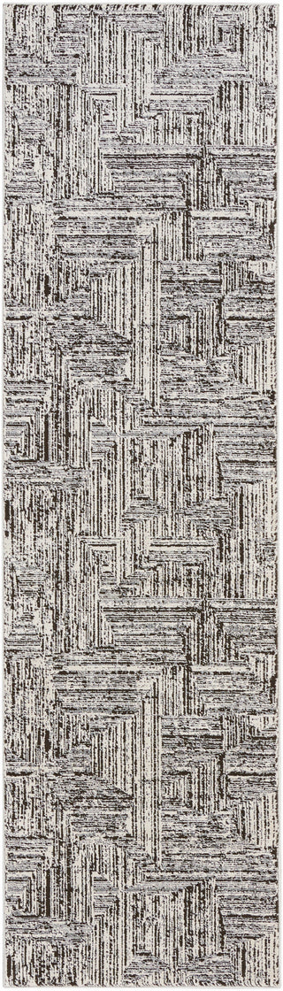 The Rug Corner Calvin Klein CK024 Irradiant IRR01 CRMBK Area Rugs  