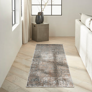 The Rug Corner Calvin Klein CK024 Irradiant IRR01 BLKIV Area Rugs  