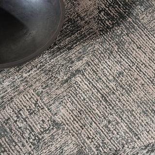 The Rug Corner Calvin Klein CK024 Irradiant IRR01 BLKIV Area Rugs  