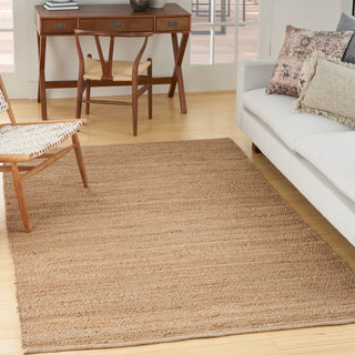 The Rug Corner Nourison Home Natural Jute NJT01 NAT Area Rugs  