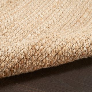 The Rug Corner Nourison Home Natural Jute NJT01 BLCHD Area Rugs  