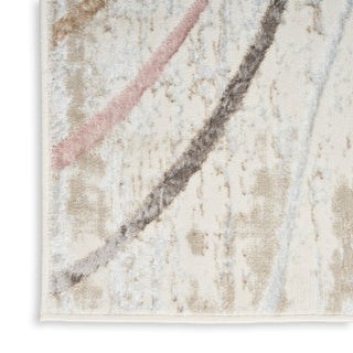 The Rug Corner Nourison Home Glitz GLZ01 IVMTC Area Rugs  