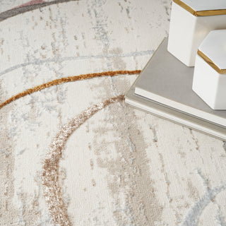 The Rug Corner Nourison Home Glitz GLZ01 IVMTC Area Rugs  