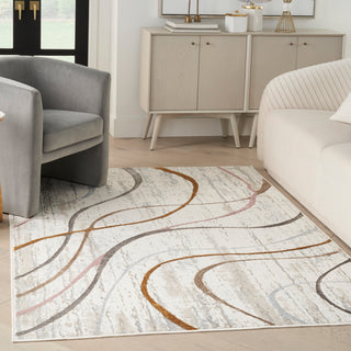 The Rug Corner Nourison Home Glitz GLZ01 IVMTC Area Rugs  