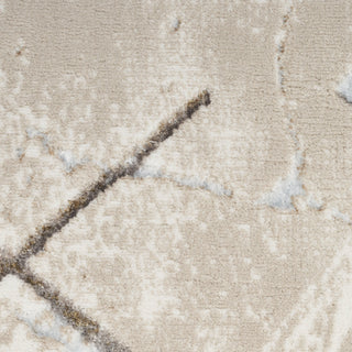 The Rug Corner Nourison Home Glitz GLZ02 IVGRY Area Rugs  