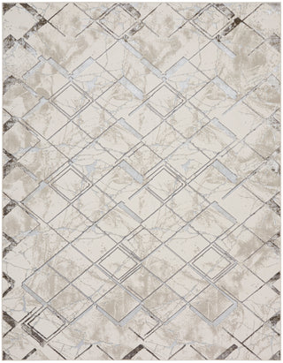 The Rug Corner Nourison Home Glitz GLZ02 IVGRY Area Rugs  