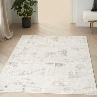 The Rug Corner Nourison Home Glitz GLZ04 IVMTC Area Rugs  