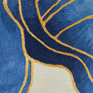 Nourison Home - Prismatic Blue/Gold Area Rug PRS32