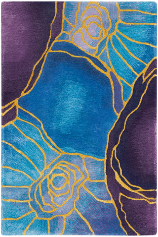 Nourison Home - Prismatic Blue/Gold Area Rug PRS32