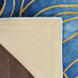 Nourison Home - Prismatic Blue/Gold Area Rug PRS32