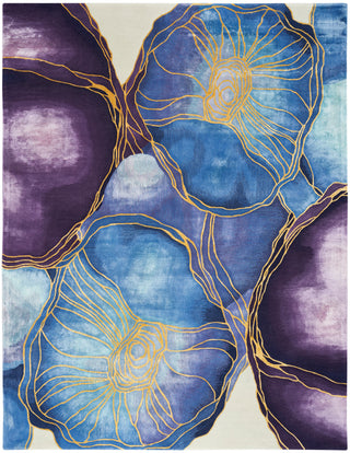 Nourison Home - Prismatic Blue/Gold Area Rug PRS32
