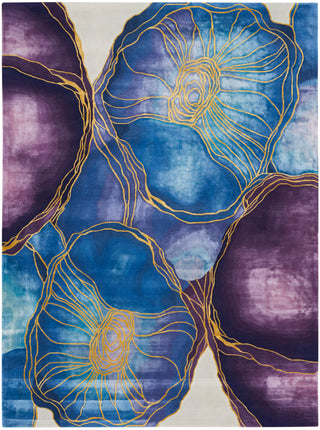Nourison Home - Prismatic Blue/Gold Area Rug PRS32