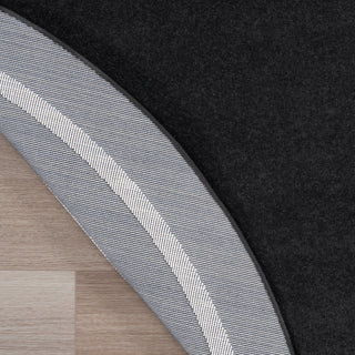 The Rug Corner Nourison Home Nourison Home - Nourison Essentials Black/Ivory Area Rug NRE02  
