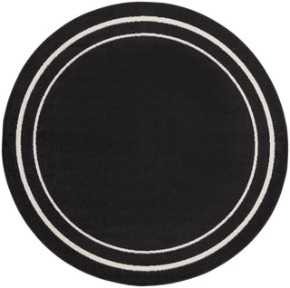 The Rug Corner Nourison Home Nourison Home - Nourison Essentials Black/Ivory Area Rug NRE02  