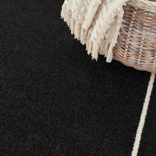 The Rug Corner Nourison Home Nourison Home - Nourison Essentials Black/Ivory Area Rug NRE02  