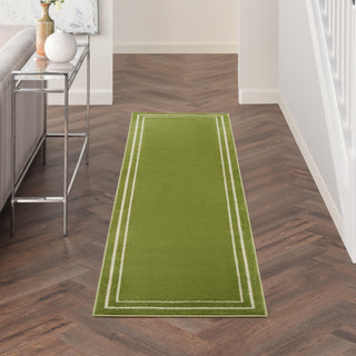 The Rug Corner Nourison Home Nourison Essentials NRE02 GRNIV Area Rugs  