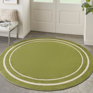 The Rug Corner Nourison Home Nourison Essentials NRE02 GRNIV Area Rugs  