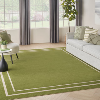 The Rug Corner Nourison Home Nourison Essentials NRE02 GRNIV Area Rugs  
