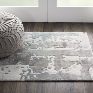 The Rug Corner Nourison Home Prismatic PRS12 SILGY Area Rugs  