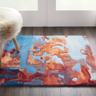 Nourison Home - Prismatic Blue Area Rug PRS13