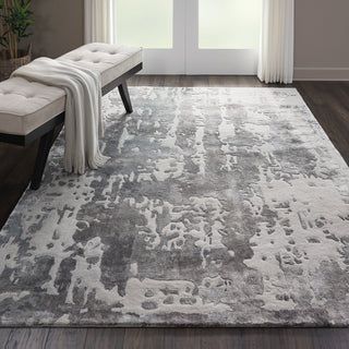 The Rug Corner Nourison Home Prismatic PRS12 SILGY Area Rugs  