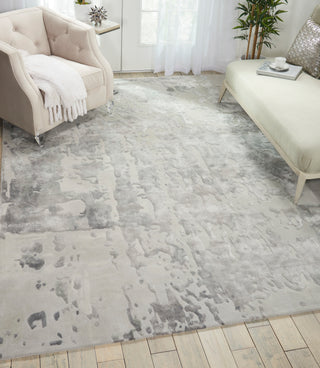 The Rug Corner Nourison Home Prismatic PRS12 SILGY Area Rugs  