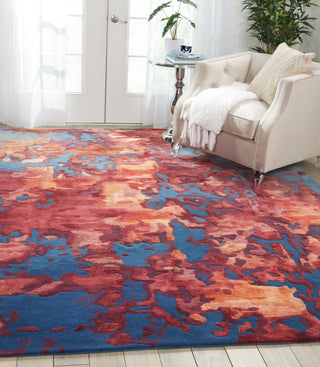Nourison Home - Prismatic Blue Area Rug PRS13