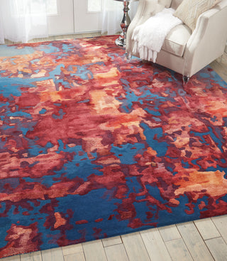 Nourison Home - Prismatic Blue Area Rug PRS13