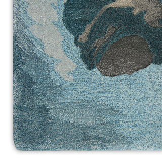 The Rug Corner Nourison Home Nourison Home - Prismatic Grey Area Rug PRS14  