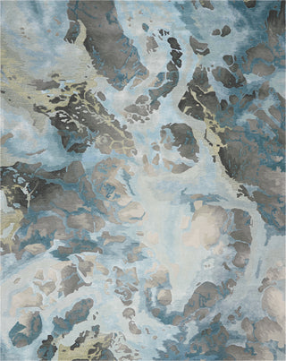 The Rug Corner Nourison Home Nourison Home - Prismatic Grey Area Rug PRS14  