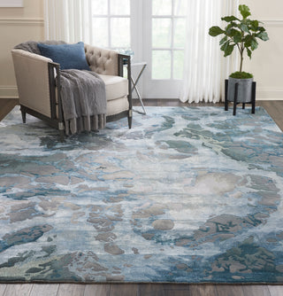 The Rug Corner Nourison Home Nourison Home - Prismatic Grey Area Rug PRS14  