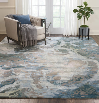 The Rug Corner Nourison Home Nourison Home - Prismatic Grey Area Rug PRS14  
