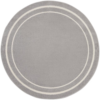 The Rug Corner Nourison Home Nourison Home - Nourison Essentials Grey/Ivory Area Rug NRE02  
