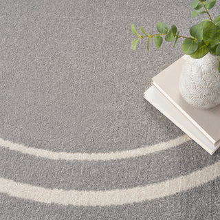The Rug Corner Nourison Home Nourison Home - Nourison Essentials Grey/Ivory Area Rug NRE02  