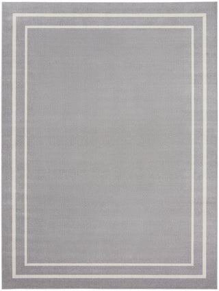 The Rug Corner Nourison Home Nourison Home - Nourison Essentials Grey/Ivory Area Rug NRE02  