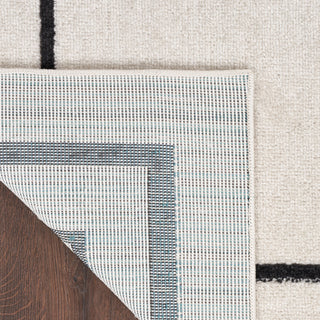 The Rug Corner Nourison Home Nourison Home - Nourison Essentials Ivory/Black Area Rug NRE02  
