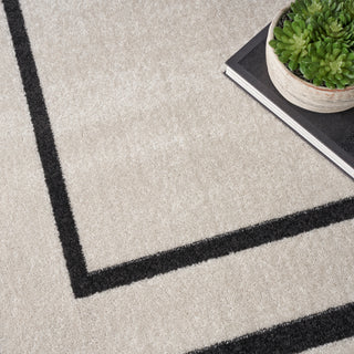 The Rug Corner Nourison Home Nourison Home - Nourison Essentials Ivory/Black Area Rug NRE02  