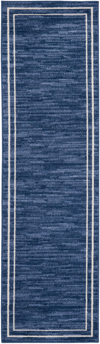 The Rug Corner Nourison Home Nourison Essentials NRE02 NAVIV Area Rugs  