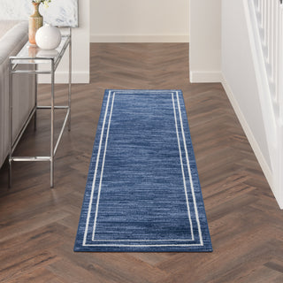 The Rug Corner Nourison Home Nourison Essentials NRE02 NAVIV Area Rugs  
