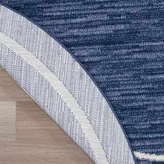 The Rug Corner Nourison Home Nourison Essentials NRE02 NAVIV Area Rugs  