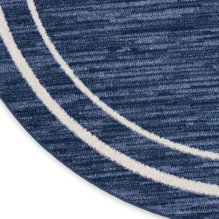 The Rug Corner Nourison Home Nourison Essentials NRE02 NAVIV Area Rugs  